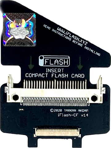Tarkan iFlash CF Compact Flash ZIF 40-Pin Adapter