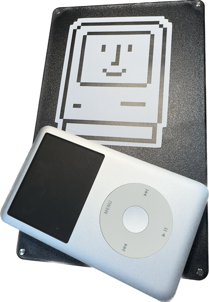 Smiling Macintosh Legacy Sticker ( 3.0” x 3.9” )
