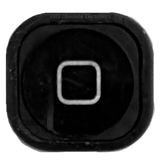 Original Used Black Home Button With Gasket for Apple iPod Touch 5th 6th 7th