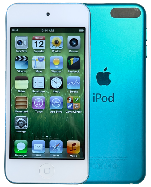 Open Box Apple iPod Touch 5th Generation 32GB 64GB Blue Rare iOS 6.0 6.1.3 New