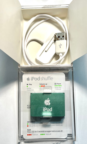 ‘RCS Rocket’ Open Box Apple iPod Shuffle 2nd Generation 1GB Green PB229LL/A