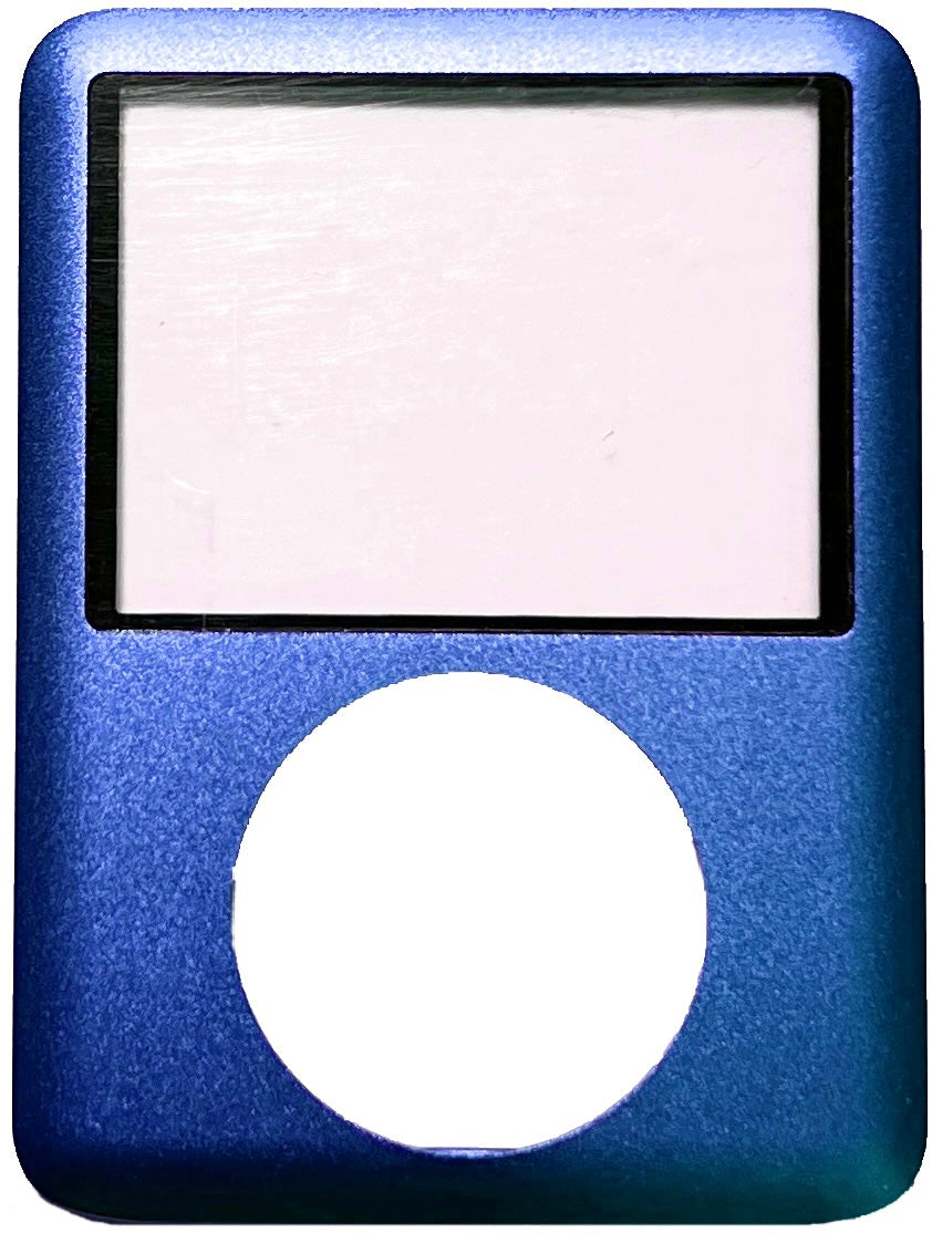 New Blue Faceplate for Apple iPod Nano 3rd Generation