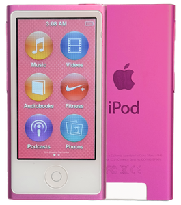 Refurbished Apple iPod Nano 7th Generation 16GB Hot Pink MKMV2LL/A A1446 New Battery