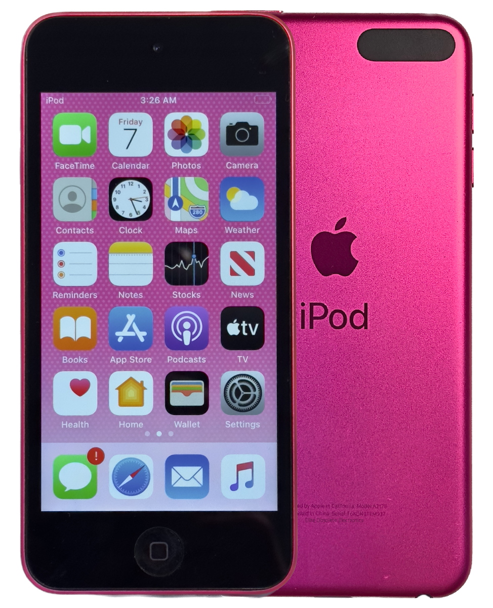 Rare iOS 13.3.0 Refurbished Apple iPod Touch 7th Generation Pink