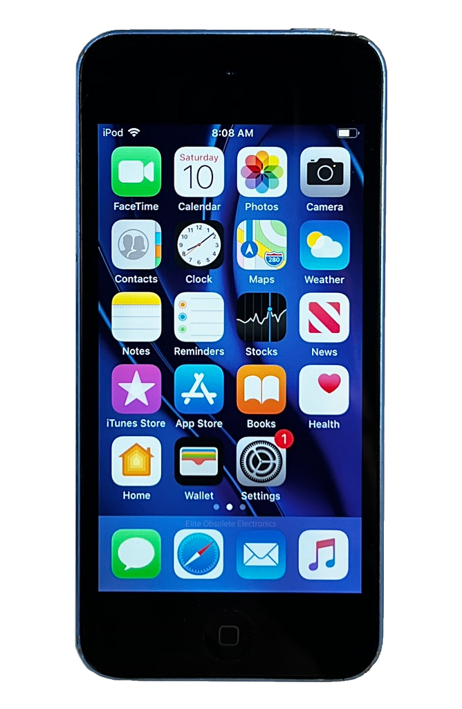 Refurbished Apple iPod Touch 6th Generation Blue & Black Refurbished Apple iPod Touch 6th Generation Blue & Black