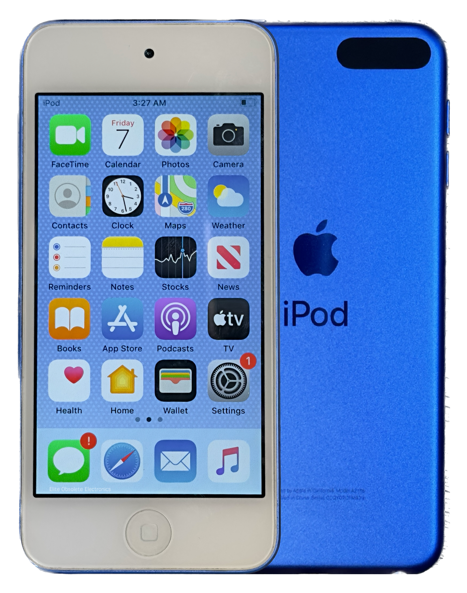 Rare iOS 13 Refurbished Apple iPod Touch 7th Generation Blue 32GB Rare iOS 13 Refurbished Apple iPod Touch 7th Generation Blue 32GB