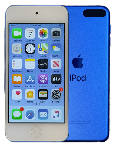 Rare iOS 13.5.1 Refurbished Apple iPod Touch 7th Generation Blue 32GB MVHU2LL/A