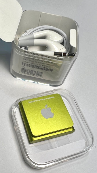 ‘Seadrill 2013 Sevan Louisiana’ Open Box Apple iPod Shuffle 4th Generation 2GB Lime Green PD774ZP/A