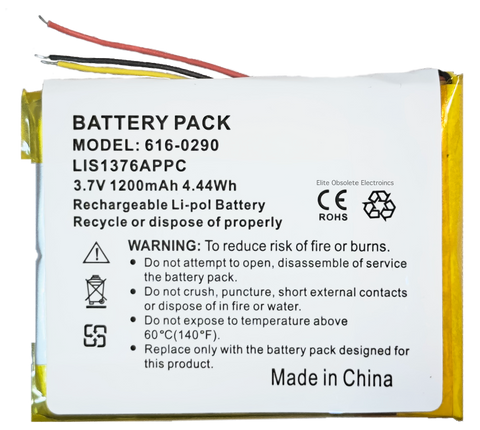 1200mah Lithium-Polymer Battery for Apple iPhone 2G A1203 1st Generation (Original 2007 Model)