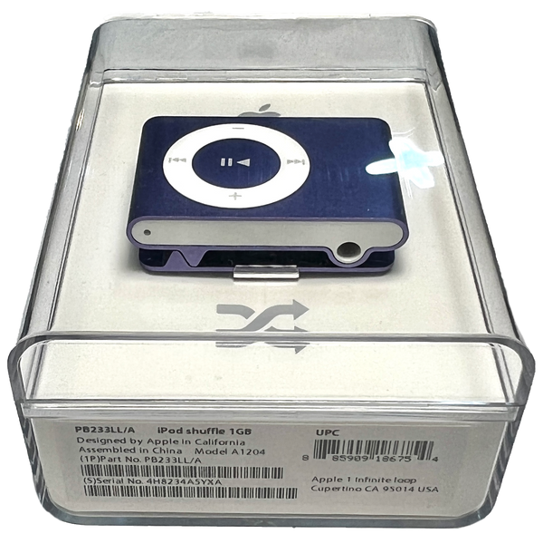 ‘Wisenhimer.com’ Open Box Apple iPod Shuffle 2nd Generation 1GB Purple PB223LL/A