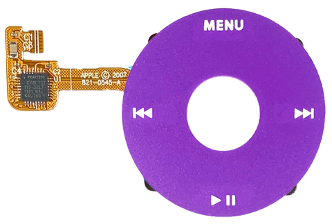 Purple Click Wheel Flex for Apple iPod Classic 6th 7th Generation
