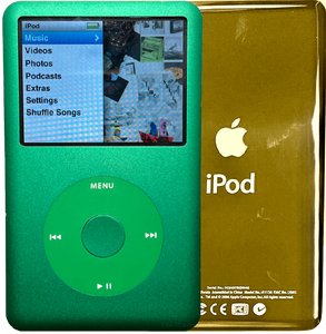 New Apple iPod Classic 6th & 7th Generation Green / Green / Green (Gold)