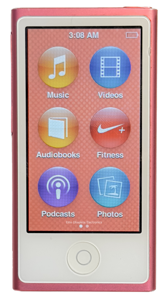 Refurbished Apple iPod Nano 7th Generation 16GB Pink Salmon Refurbished Apple iPod Nano 7th Generation 16GB Pink Salmon