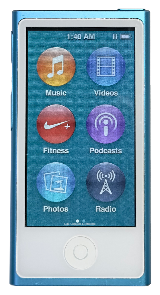Refurbished Apple iPod Nano 7th Generation 16GB Turquoise Refurbished Apple iPod Nano 7th Generation 16GB Turquoise
