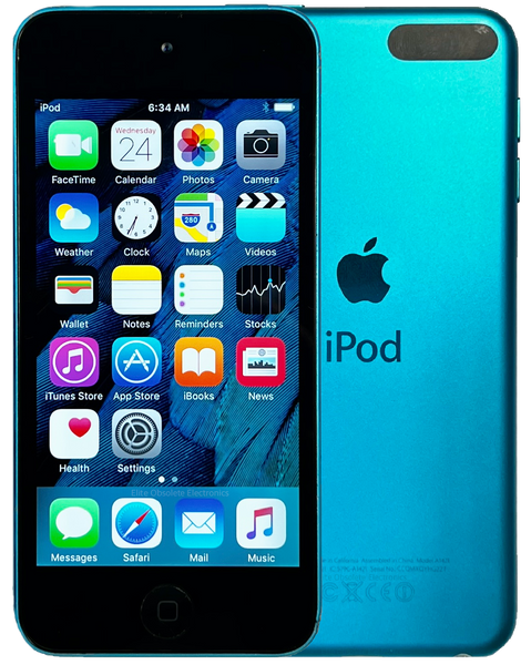 Refurbished Apple iPod Touch 5th Generation 16GB 32GB Blue & Black New Battery