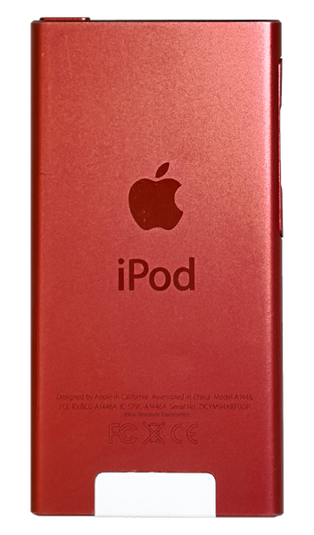 Refurbished Apple iPod Nano 7th Generation 16GB Product Red MD744LL/A A1446 New Battery
