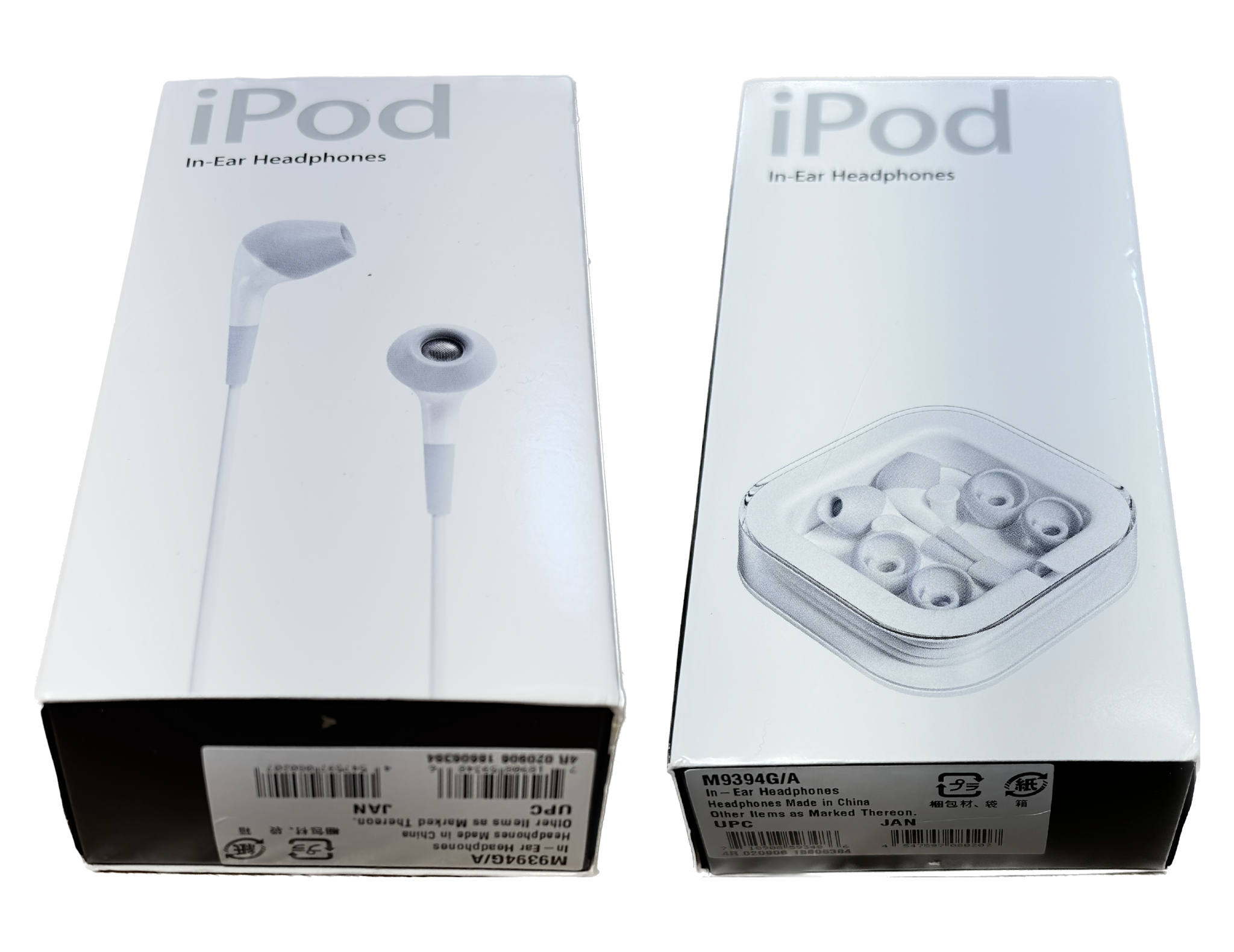 Original Apple ‘iPod In-Ear Headphones’ Earbuds Wired 3.5mm 2004 M9394G/A