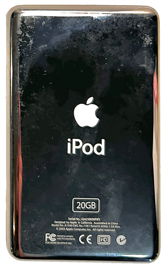 New 20GB Backplate Silver Thin for Apple iPod Classic 3rd New 20GB Backplate Silver Thin for Apple iPod Classic 3rd