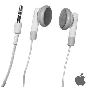 Original 2001 Apple Earbuds Headphones for iPod 3.5mm Auxiliary 603-6261 New & Used