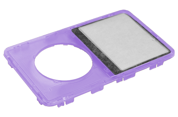 Atomic Indigo Purple Transparent Clear Faceplate For Apple iPod Video 5th & 5.5 Generation Plastic