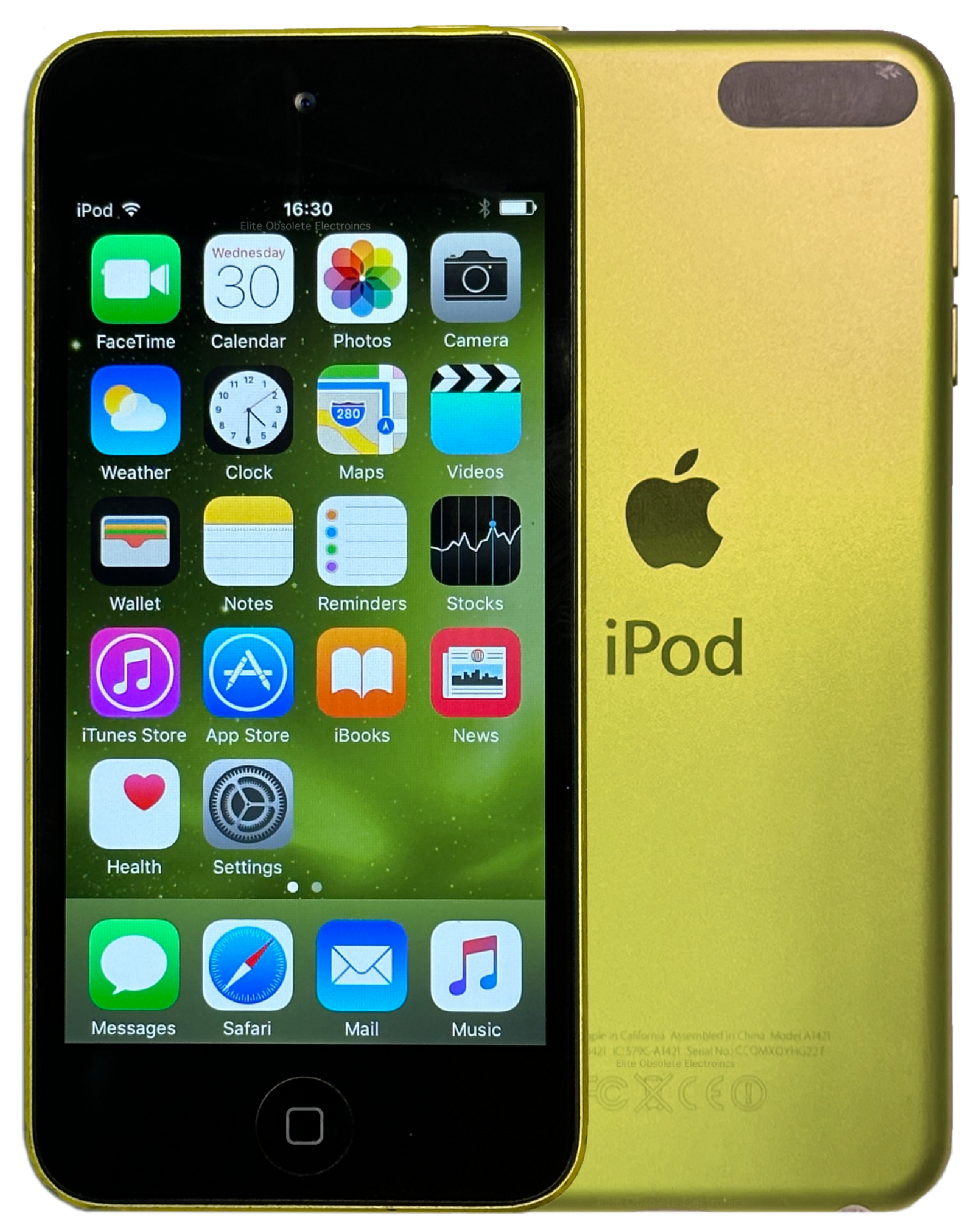 Refurbished Apple iPod Touch 5th Generation 32GB Yellow & Black New Battery
