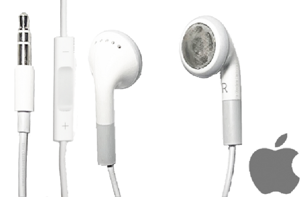 Original 2007 Apple Earbuds Headphones With In-Line Controls for iPod 3.5mm Auxiliary New & Used