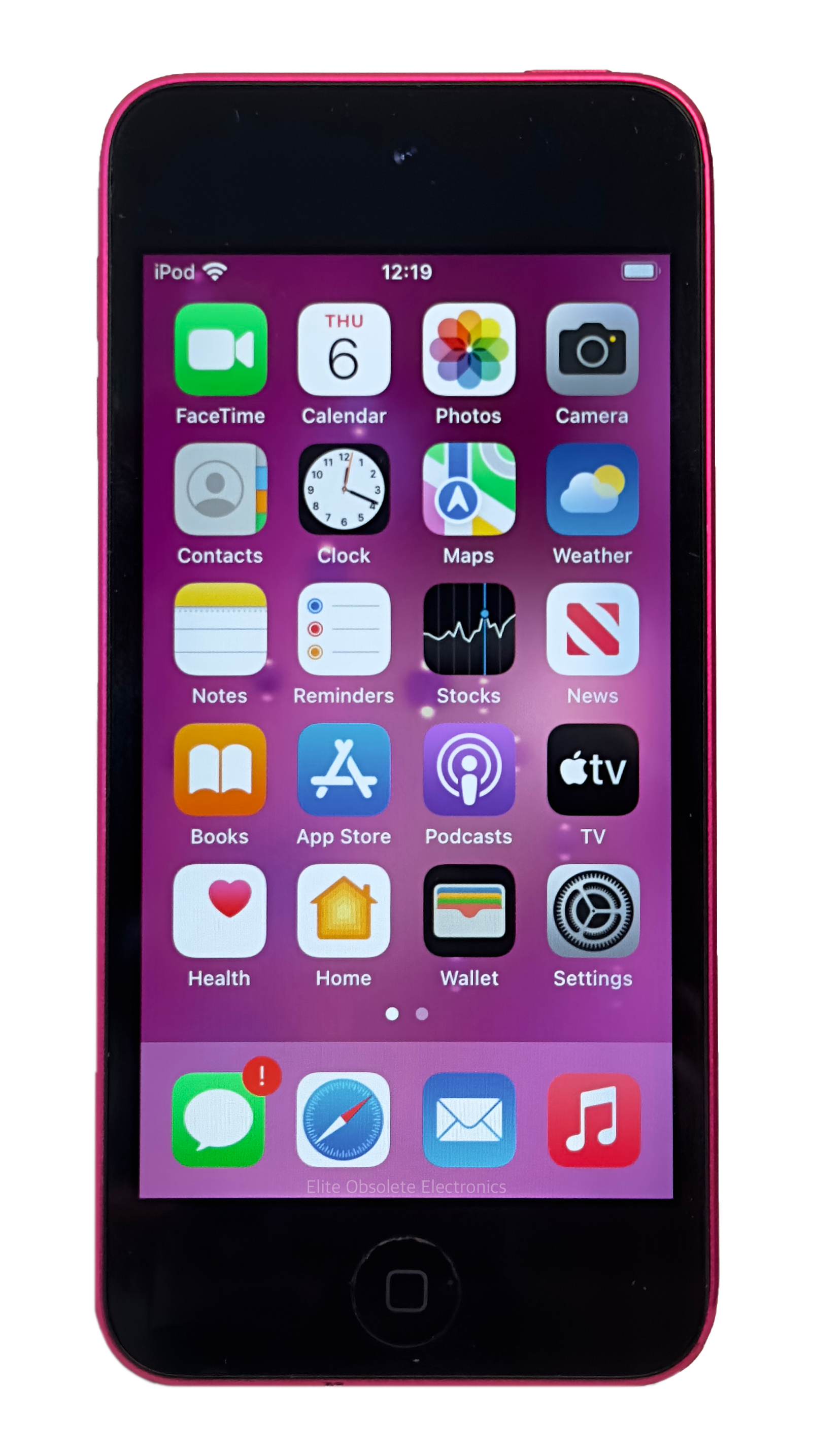 Refurbished Apple iPod Touch 7th Generation A2178 Pink & Black Refurbished Apple iPod Touch 7th Generation A2178 Pink & Black