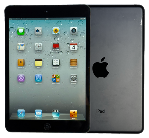 Refurbished Apple iPad Mini 1st Generation 16GB Slate Black WiFi Only Rare iOS 6.1.2 New Battery