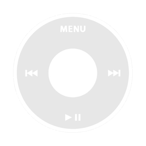 iPod Click Wheel Sticker (3” x 3”)