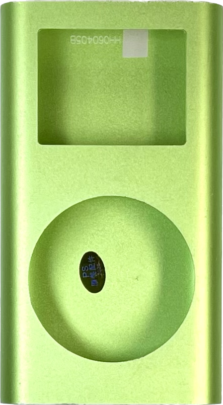 Refurbished Green Housing / Faceplate for Apple iPod Mini 1st & 2nd Generation