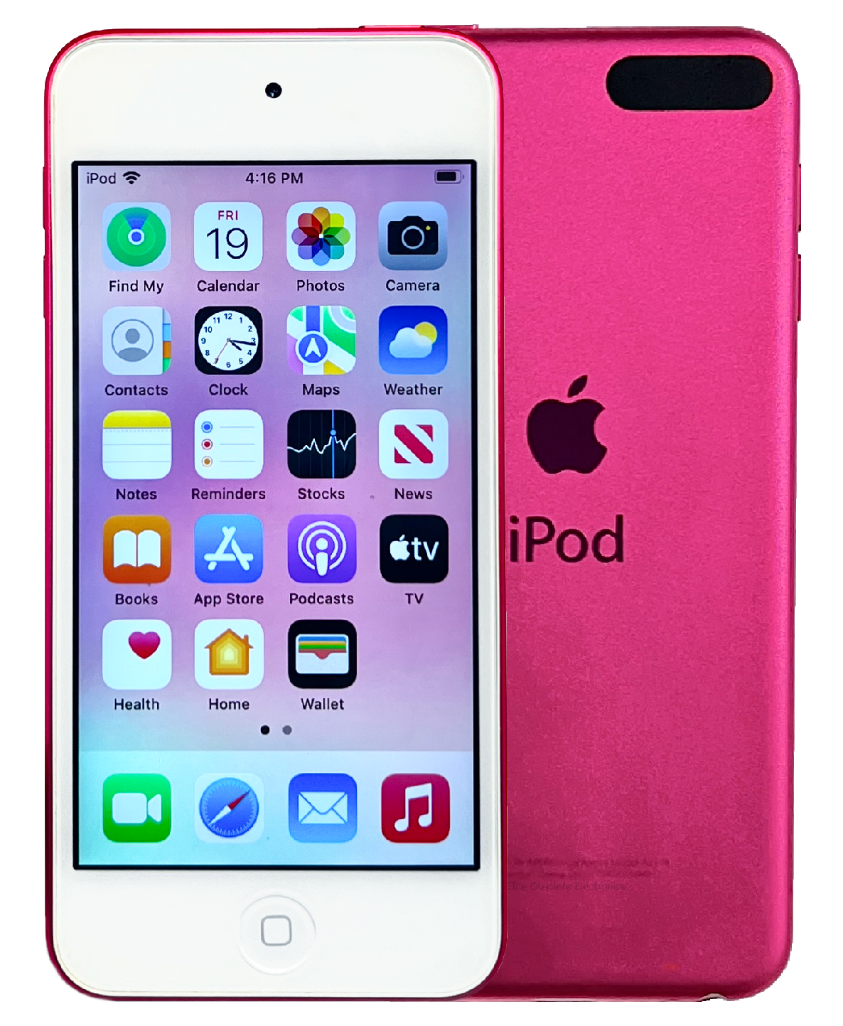 Refurbished Apple iPod Touch 7th Generation Pink 32GB 128GB 256GB MVHR2LL/A MVHY2LL/A MVJ82LL/A