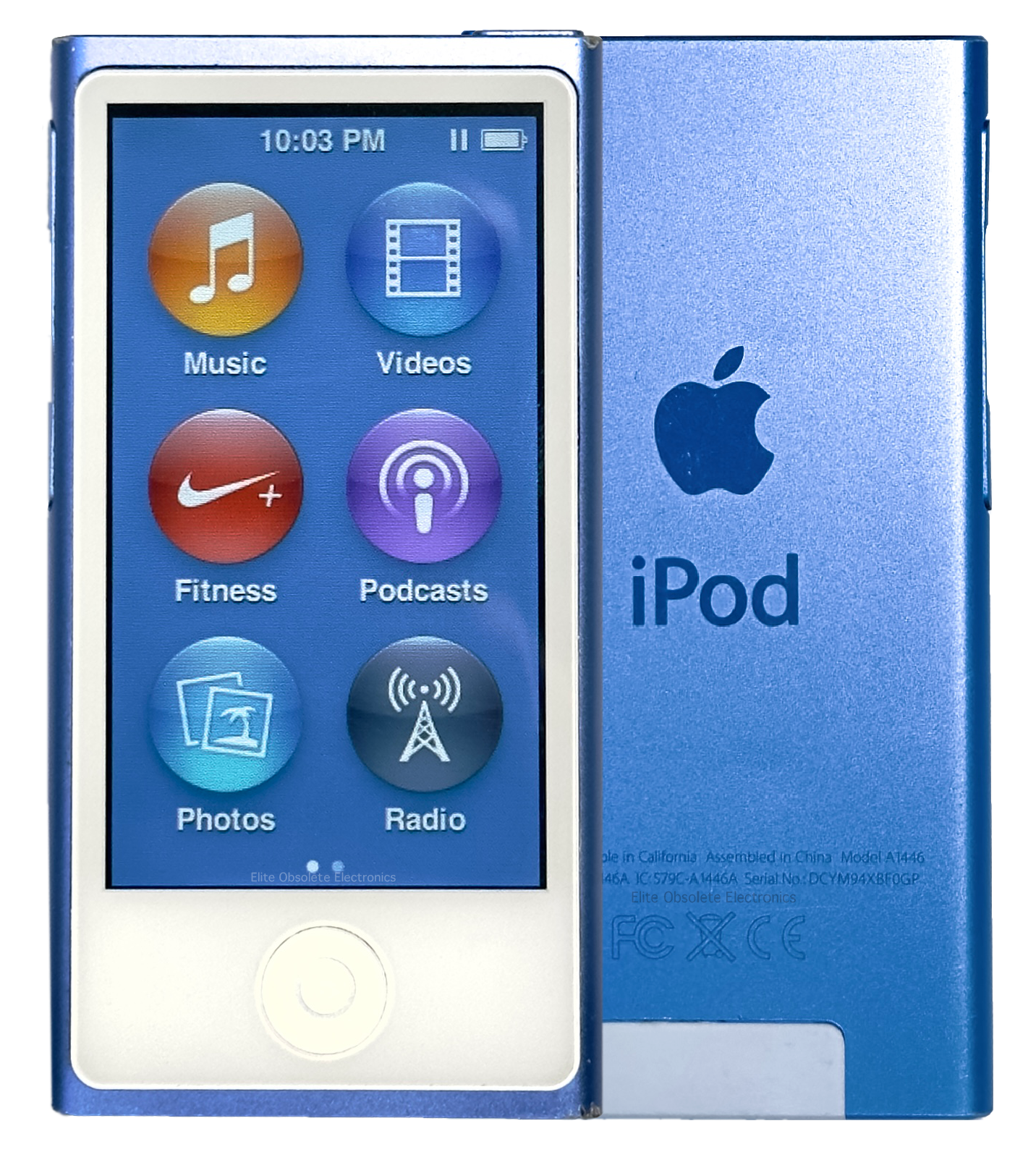 Refurbished Apple iPod Nano 7th Generation 16GB Royal Blue New 