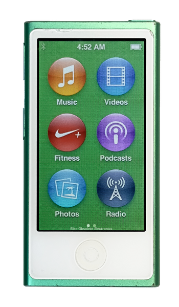 Refurbished Apple iPod Nano 7th Generation 16GB Green MD478LL/A A1446 New Battery