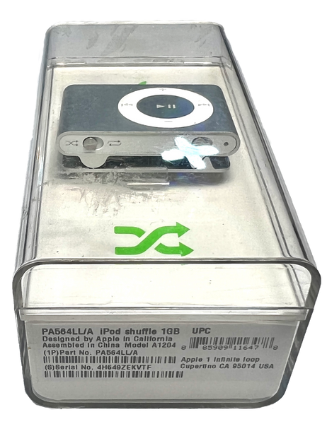 ‘WWW.DAPNYSE.COM’ Open Box Apple iPod Shuffle 2nd Generation 1GB Purple PB223LL/A