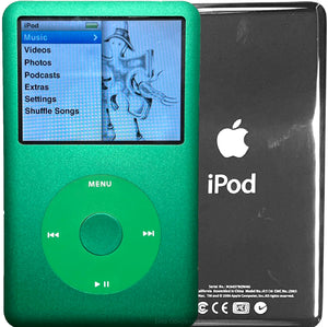 New Apple iPod Classic 6th & 7th Generation Green / Green / Green (Silver)