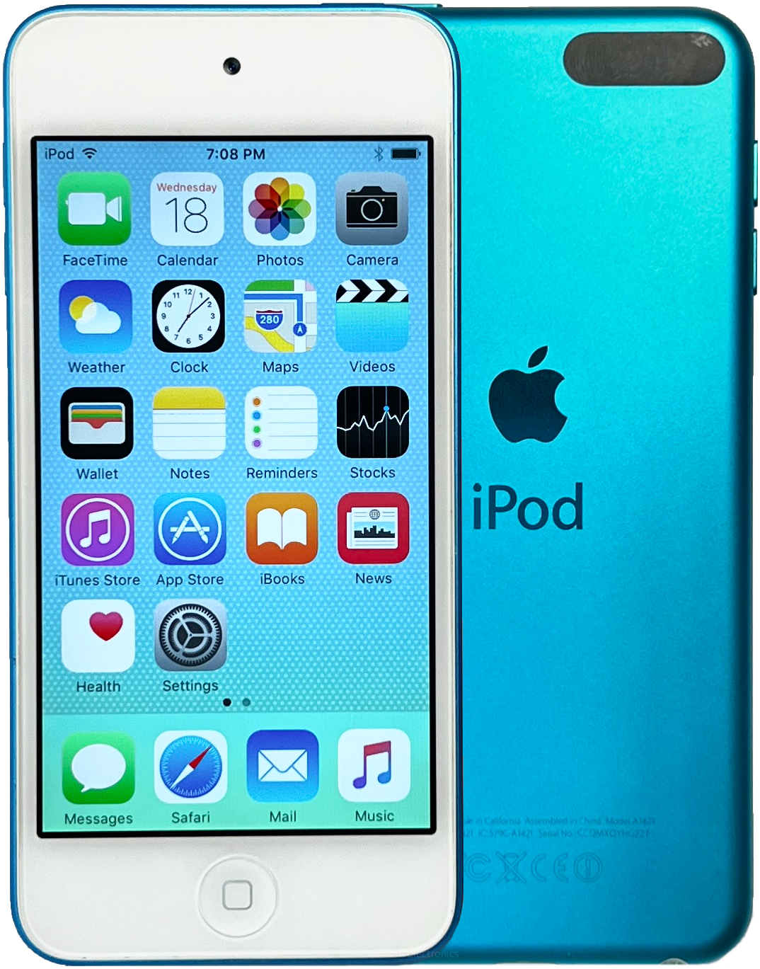 Used Apple iPod Touch 5th Generation Blue 16GB 32GB 64GB A1421 Used Apple iPod Touch 5th Generation Blue 16GB 32GB 64GB A1421