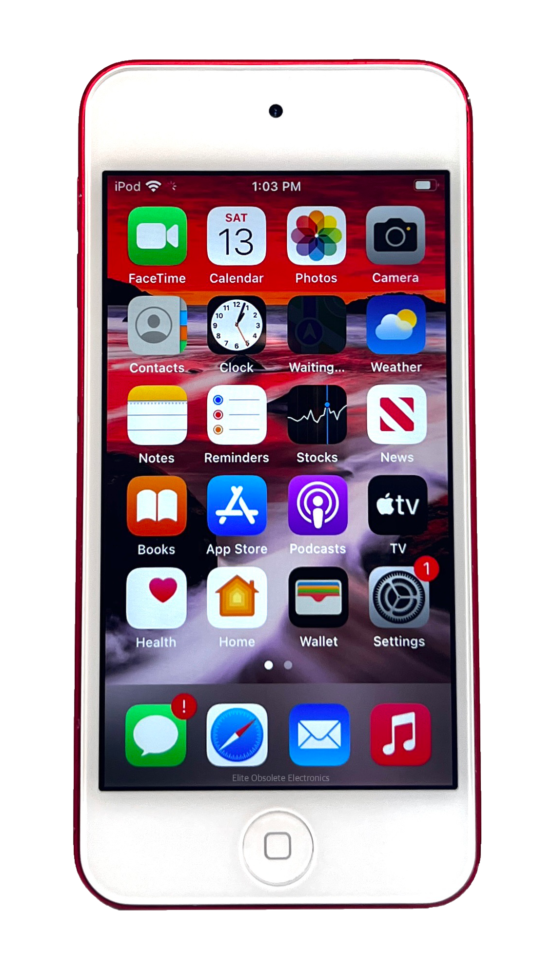 Refurbished Apple iPod Touch 7th Generation A2178 Product Red 32GB Refurbished Apple iPod Touch 7th Generation A2178 Product Red 32GB