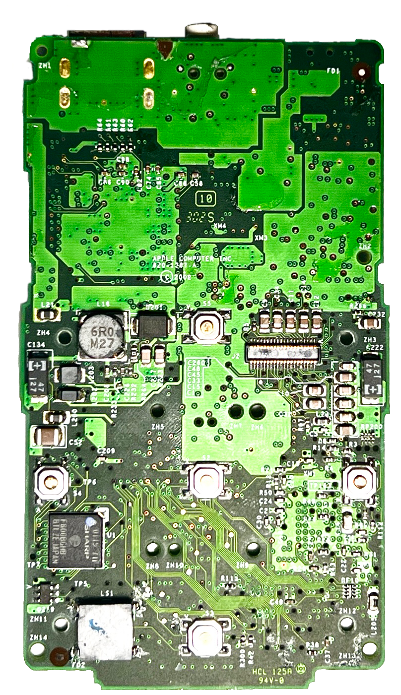 820-1367-A Logic Board Motherboard for Apple iPod Classic 2nd Generation 2002
