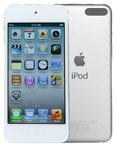 New Apple iPod Touch 5th Generation 32GB 64GB Silver MD720LL/A MD721LL/A Rare iOS 6.0.0 Open Box