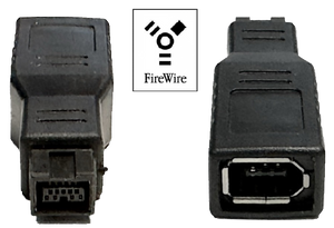 Male FireWire 800 to Female FireWire 400 New Adapter Dongle