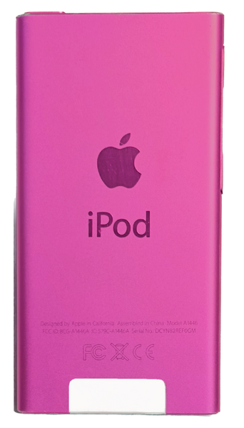 Refurbished Apple iPod Nano 7th Generation 16GB Hot Pink MKMV2LL/A A1446 New Battery