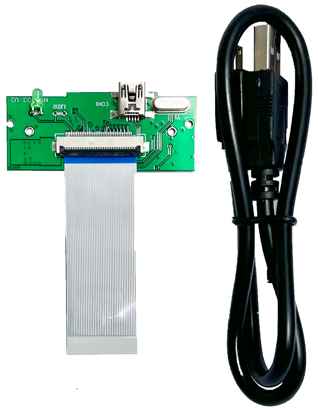 Adaptateur ZIF 40 Broches Vers SATA + Câble USB 3.0 Pour Disque Dur 1,8" - Compatible MK2008GAL, MK3008GAL Et Autres HDD/SSD ZIF - 8