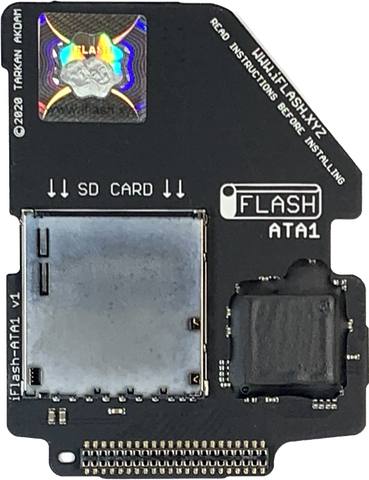 Tarkan iFlash ATA1 SD Card IDE 44-Pin Adapter for Apple iPod Classic 3rd 4th