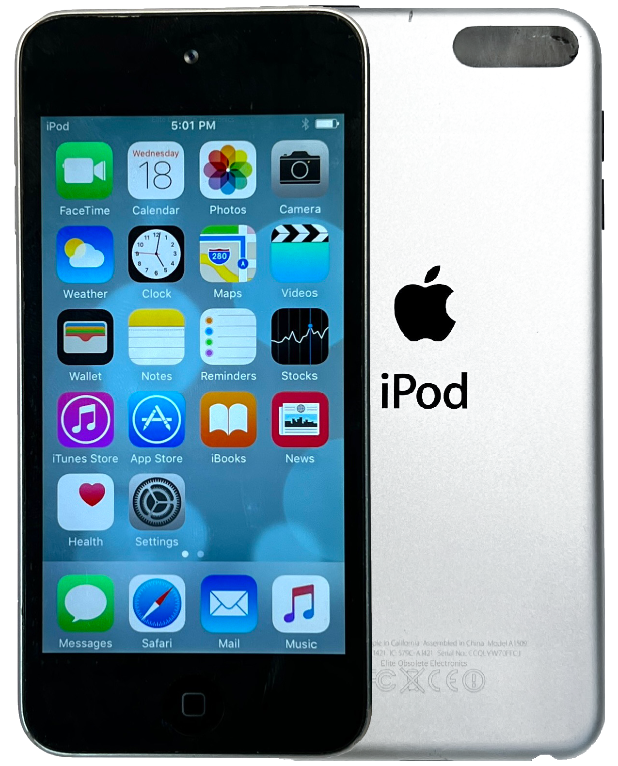 Used Apple iPod Touch 5th Generation 16GB Silver Black ME643LL/A Used Apple iPod Touch 5th Generation 16GB Silver Black ME643LL/A