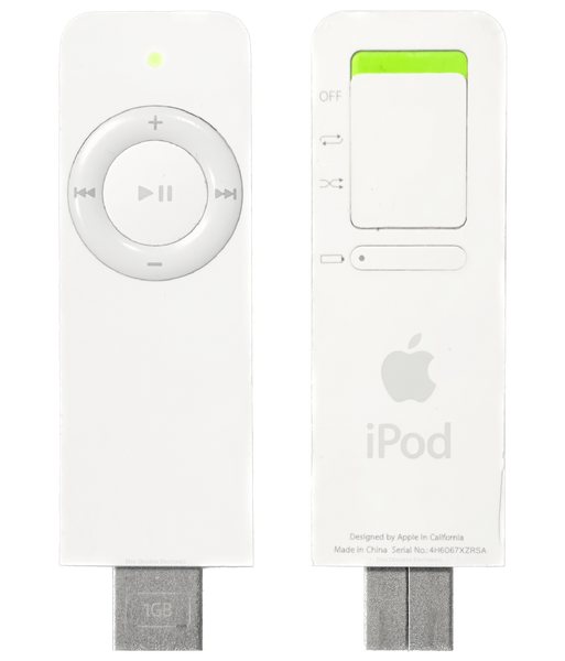 Refurbished Apple iPod Shuffle 1st Generation 512MB 1GB New Battery 260mah