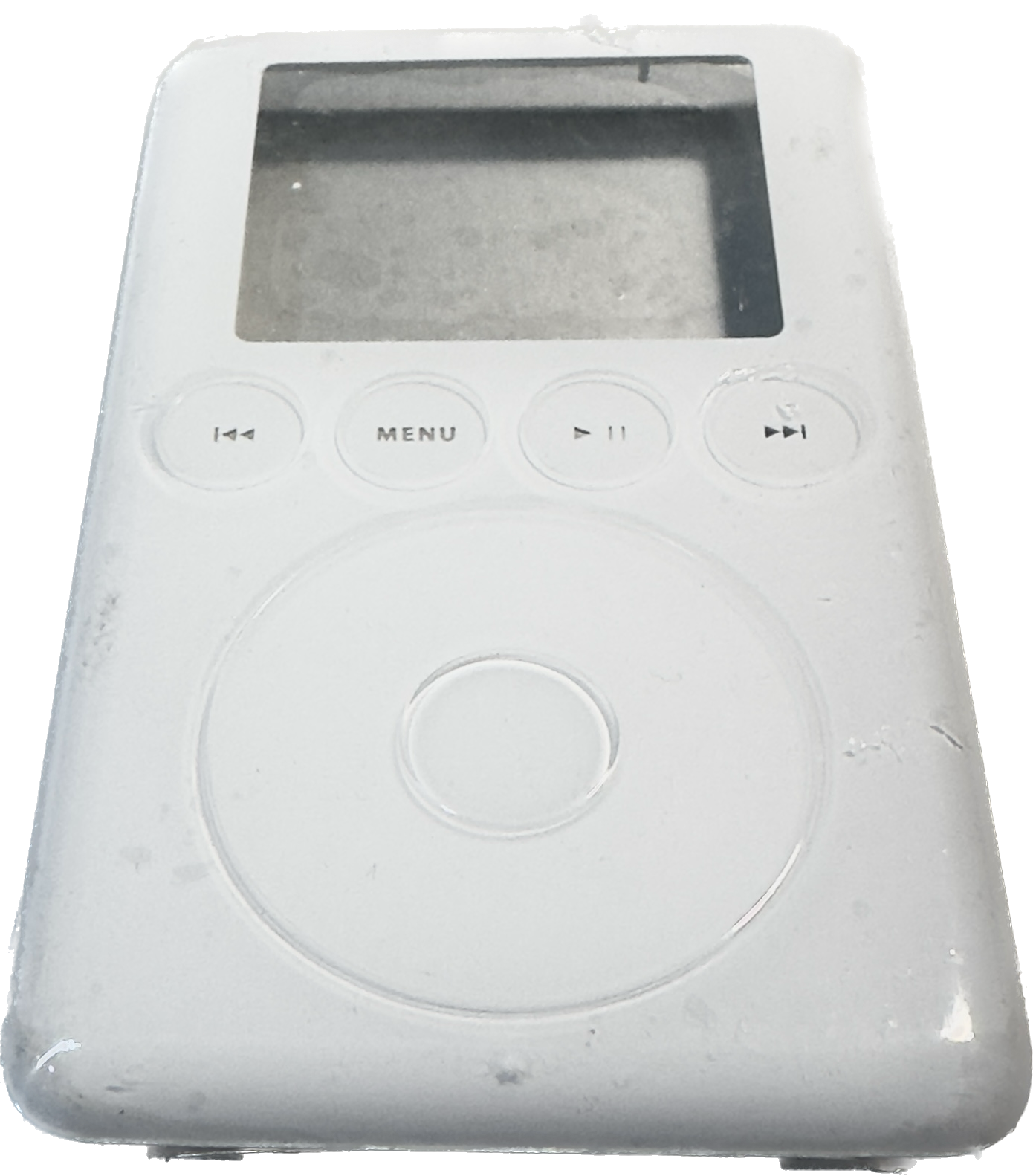 New White Faceplate & Click Wheel Button Assembly for Apple iPod