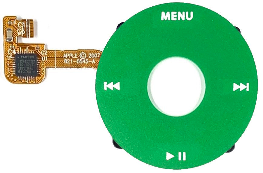 Green Click Wheel Flex for Apple iPod Classic 6th 7th Generation