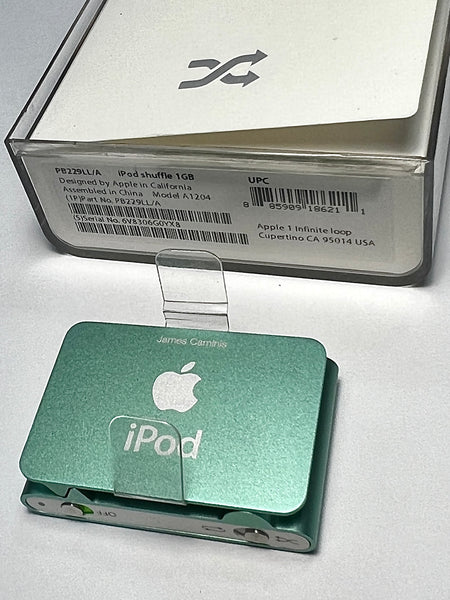 ‘James Caminis’ Open Box Apple iPod Shuffle 2nd Generation 1GB Green PB229LL/A