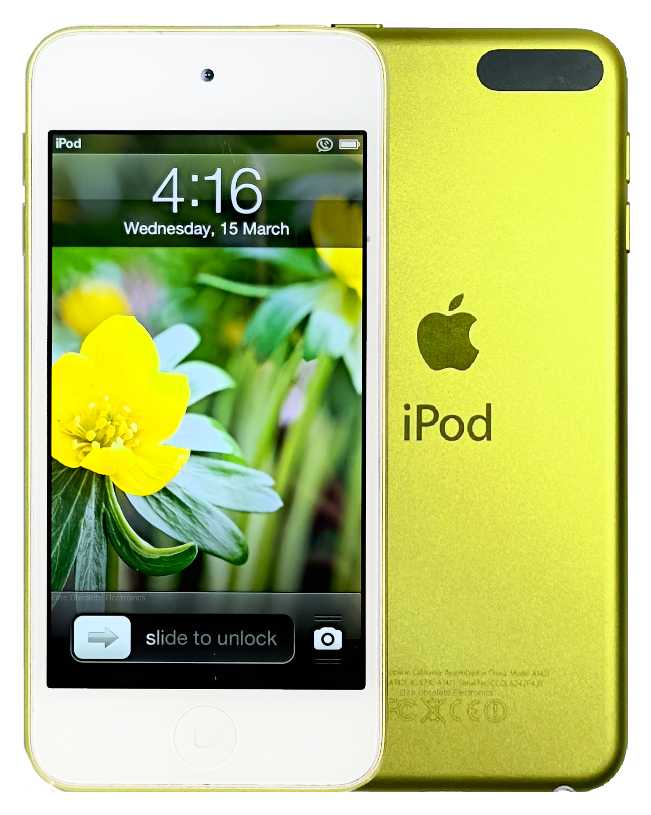 Apple iPod Touch 5th Generation 32GB Yellow A1421 MD714LL/A Rare Apple iPod Touch 5th Generation 32GB Yellow A1421 MD714LL/A Rare