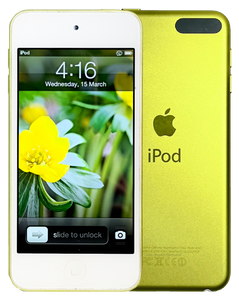Refurbished Apple iPod Touch 5th Generation 32GB Yellow Rare iOS 6.1.2 New Battery
